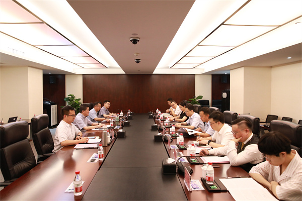 省交通集团党委委员、、副总司理俞激一行到我司调研指导