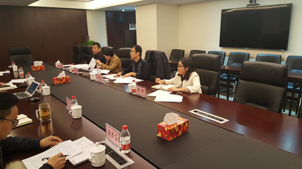 集团公司国际营业部副总司理林琛一行到公司调研指导事情