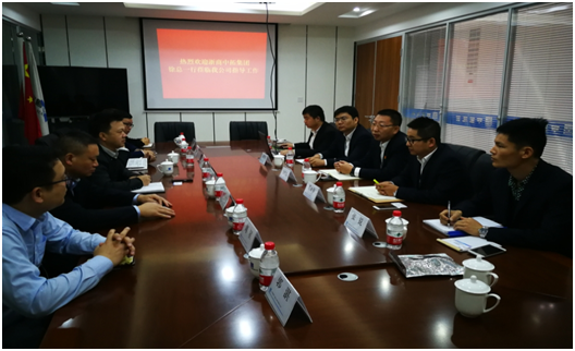 公司副总司理徐愧儒一行赴西安考察调研