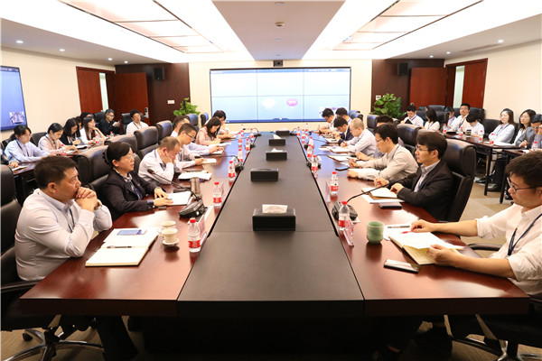 公司国际事业部事情聚会顺遂召开