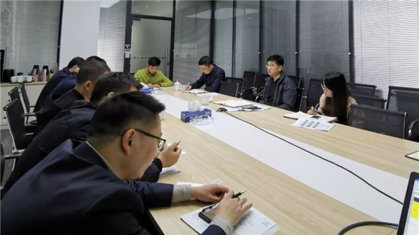 公司副总司理梁靓一行赴重庆腾博汇游戏官网考察交流