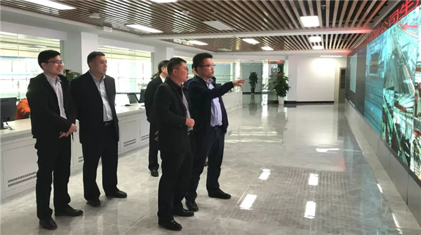 公司总司理助理、、、工程配送事业部总司理汪伟锋赴广西腾博汇游戏官网调研指导事情