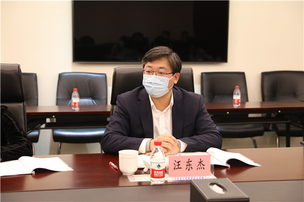 集团公司副总司理汪东杰一行赴浙商腾博汇游戏官网调研财务治理事情