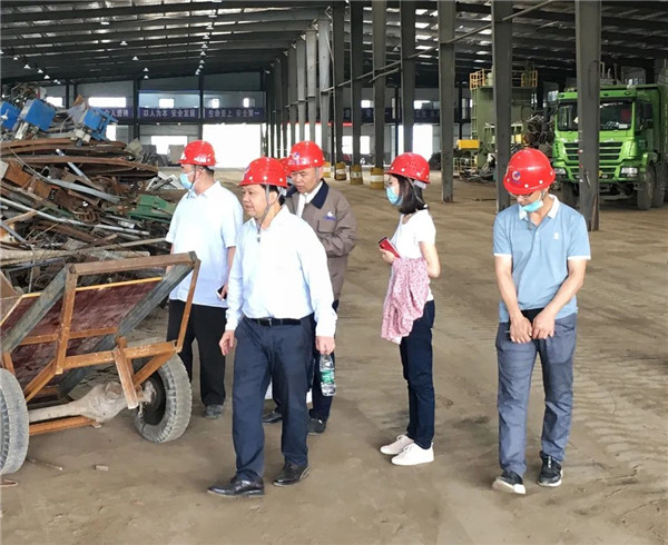 江西腾博汇游戏官网废钢加工基地顺遂通过试生产事情整体验收