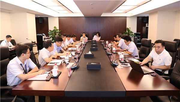 山西建邦总司理张锐一行到访我司