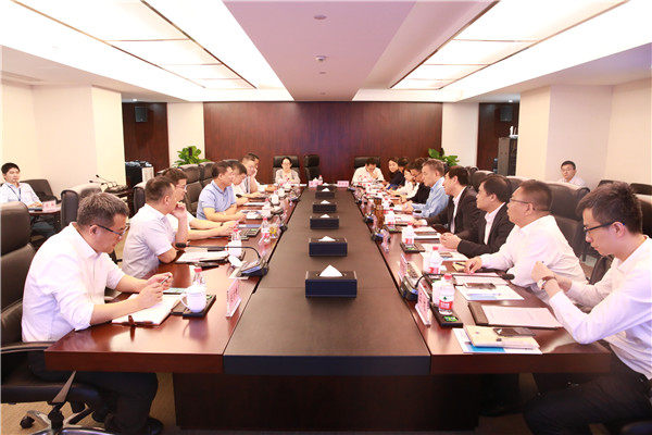 天津市东丽戋戋委书记夏新一行到访我司