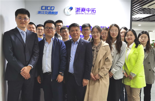 公司总司理张端清一行赴合肥部调研指导