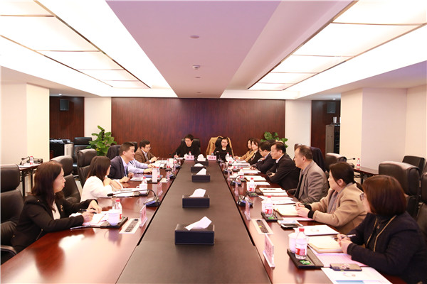 中国诚通国际商业公司董事长孙晋一行到访我司