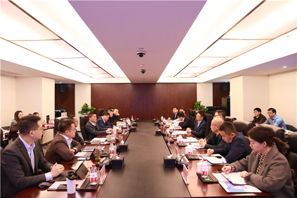 海螺水泥总司理助理、芜湖海螺商业董事长虞水一行到访我司