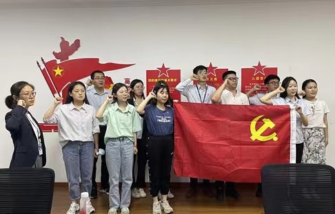 “4+1+N”事情法，，释放主题党日新活力——腾博汇游戏官网物流党支部组织开展6月“开展分享会”主题党日活动